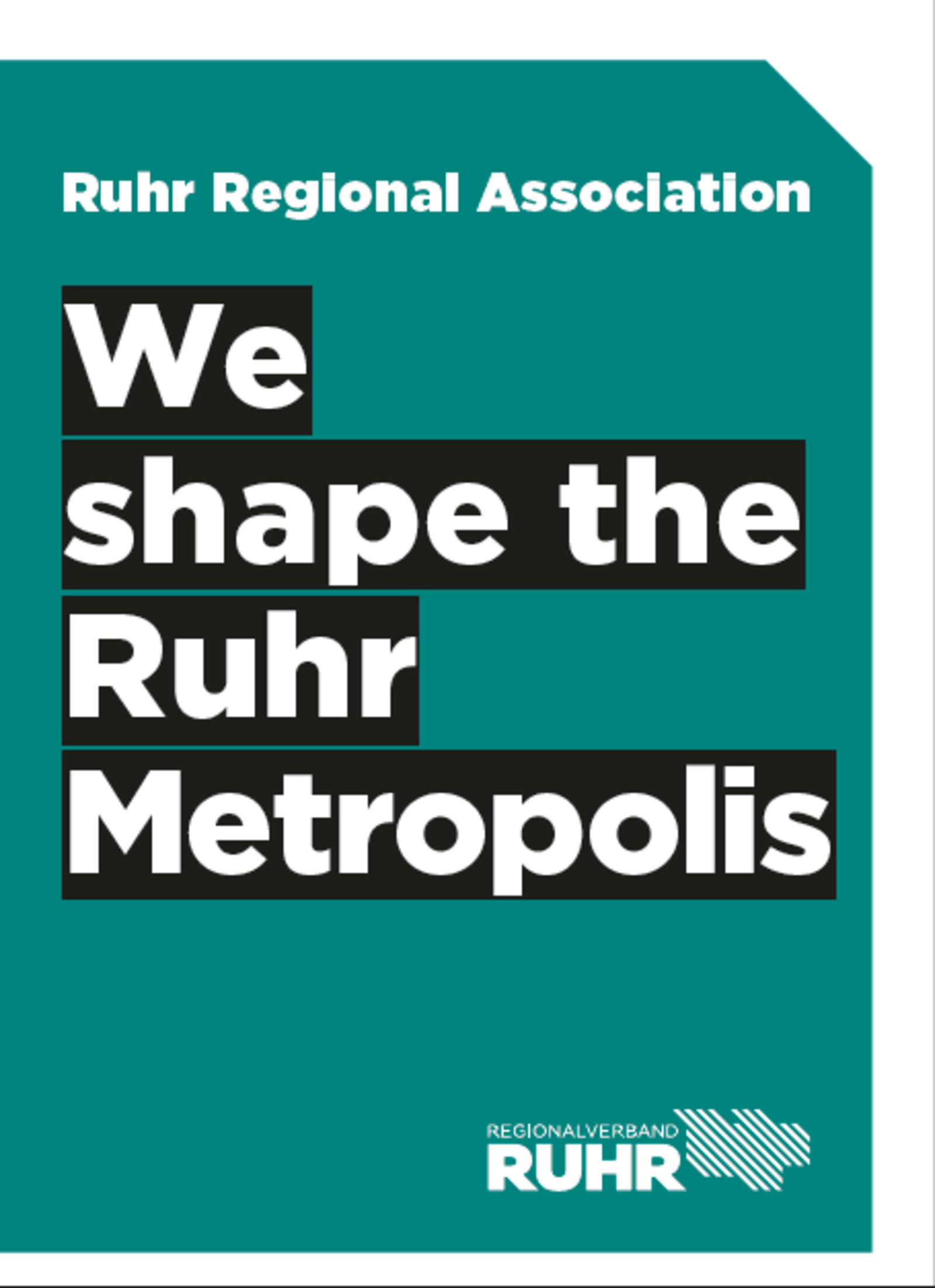 Englische Broschüre über die Tätigkeitsfelder des Regionalverbandes Ruhr zum Download