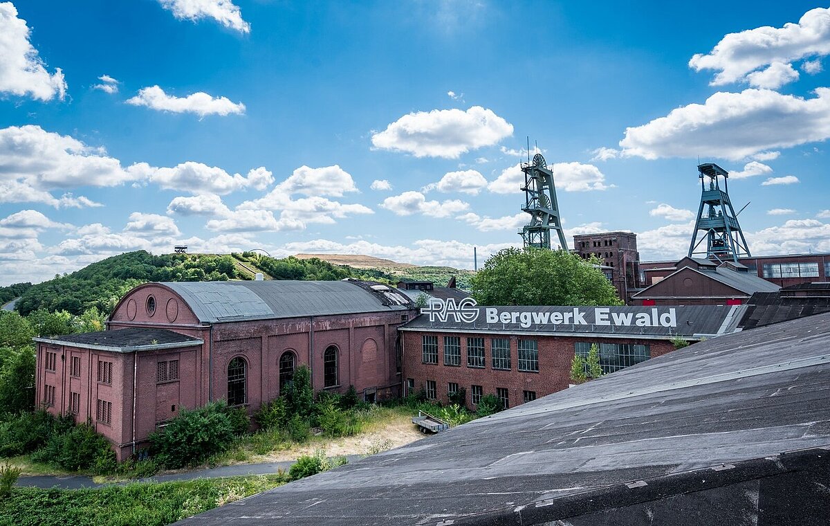 Industriekultur Zeche Ewald.