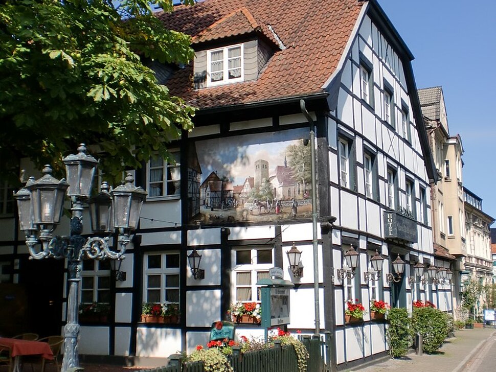 Unterwegs im Alten Dorf Westerholt.