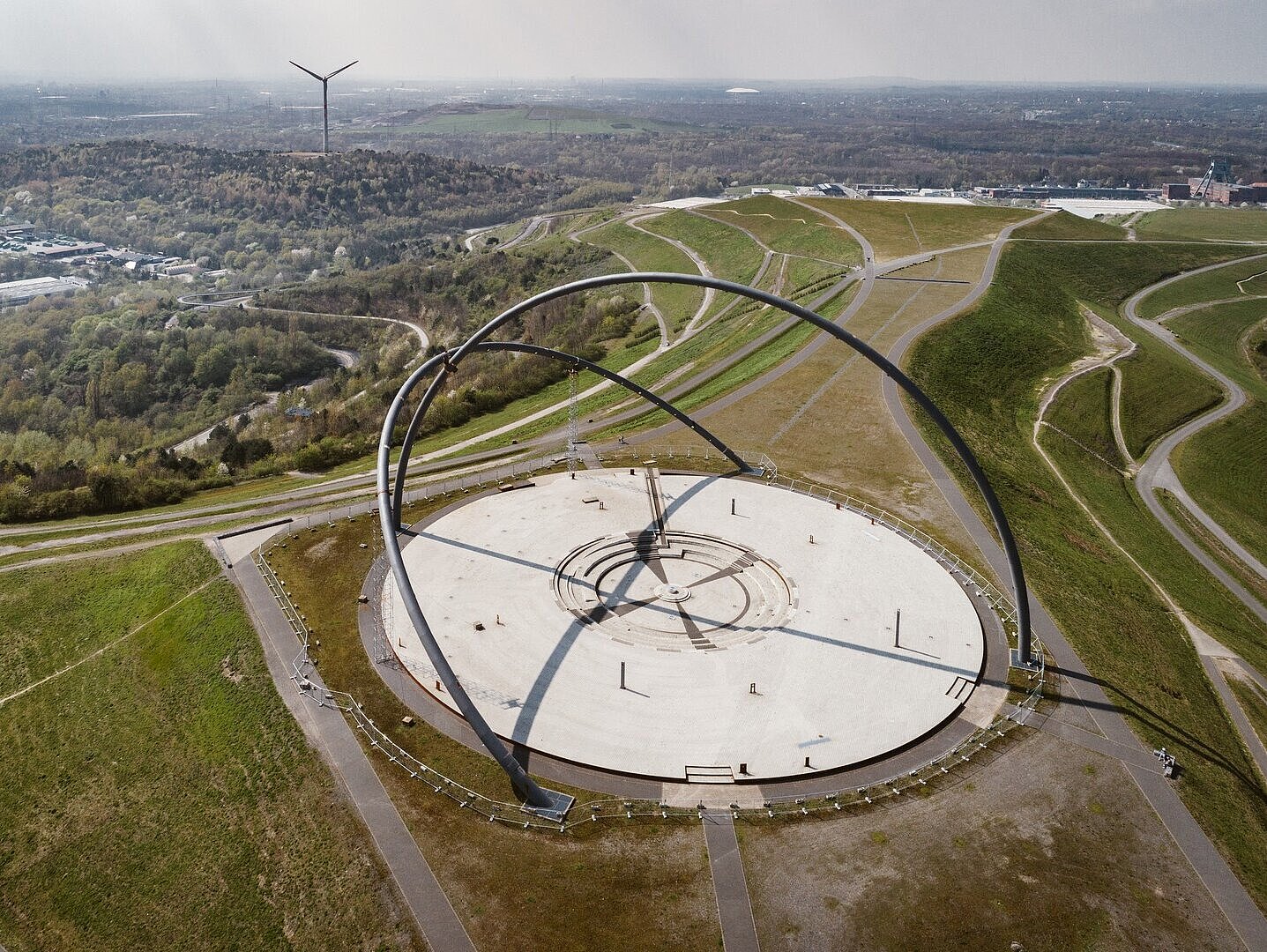 The horizon observatory from above.