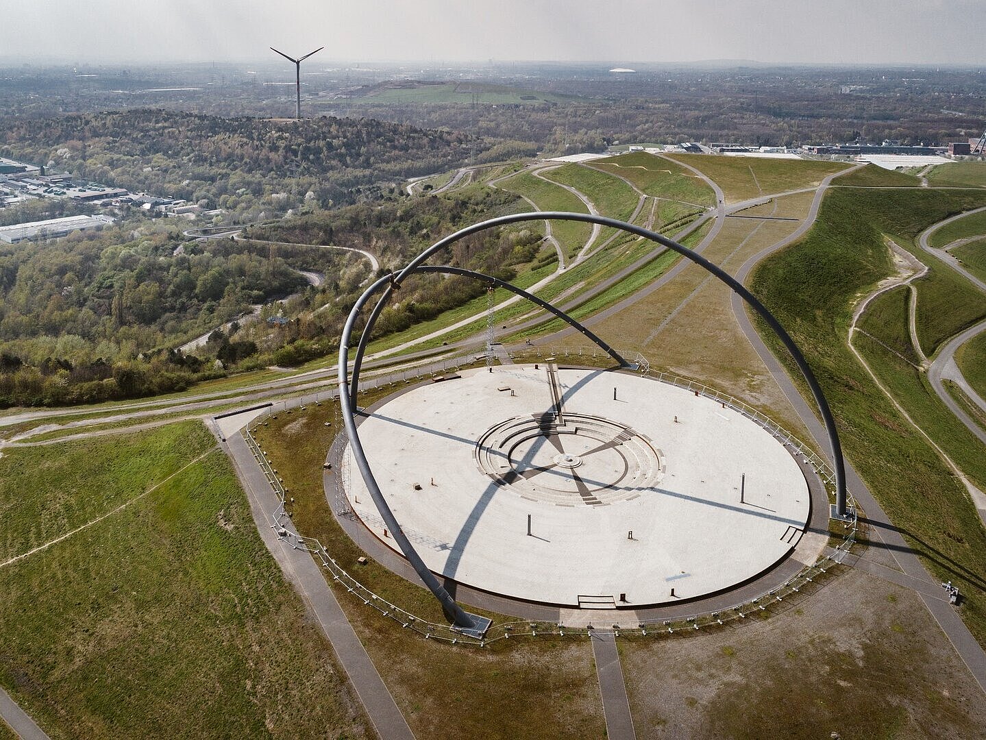 The horizon observatory from above.