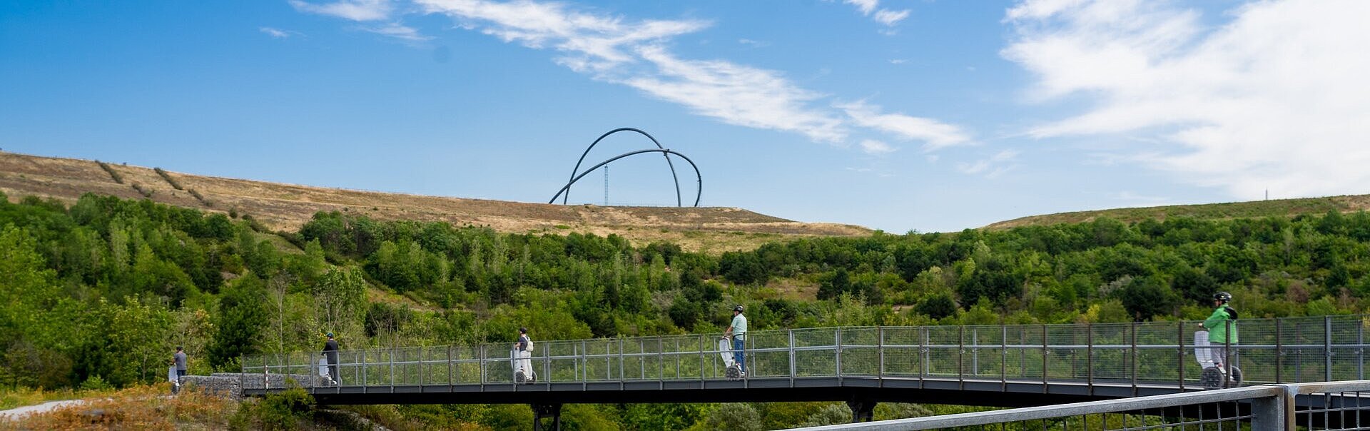 Segway-Tour Hoheward - Panoramabild