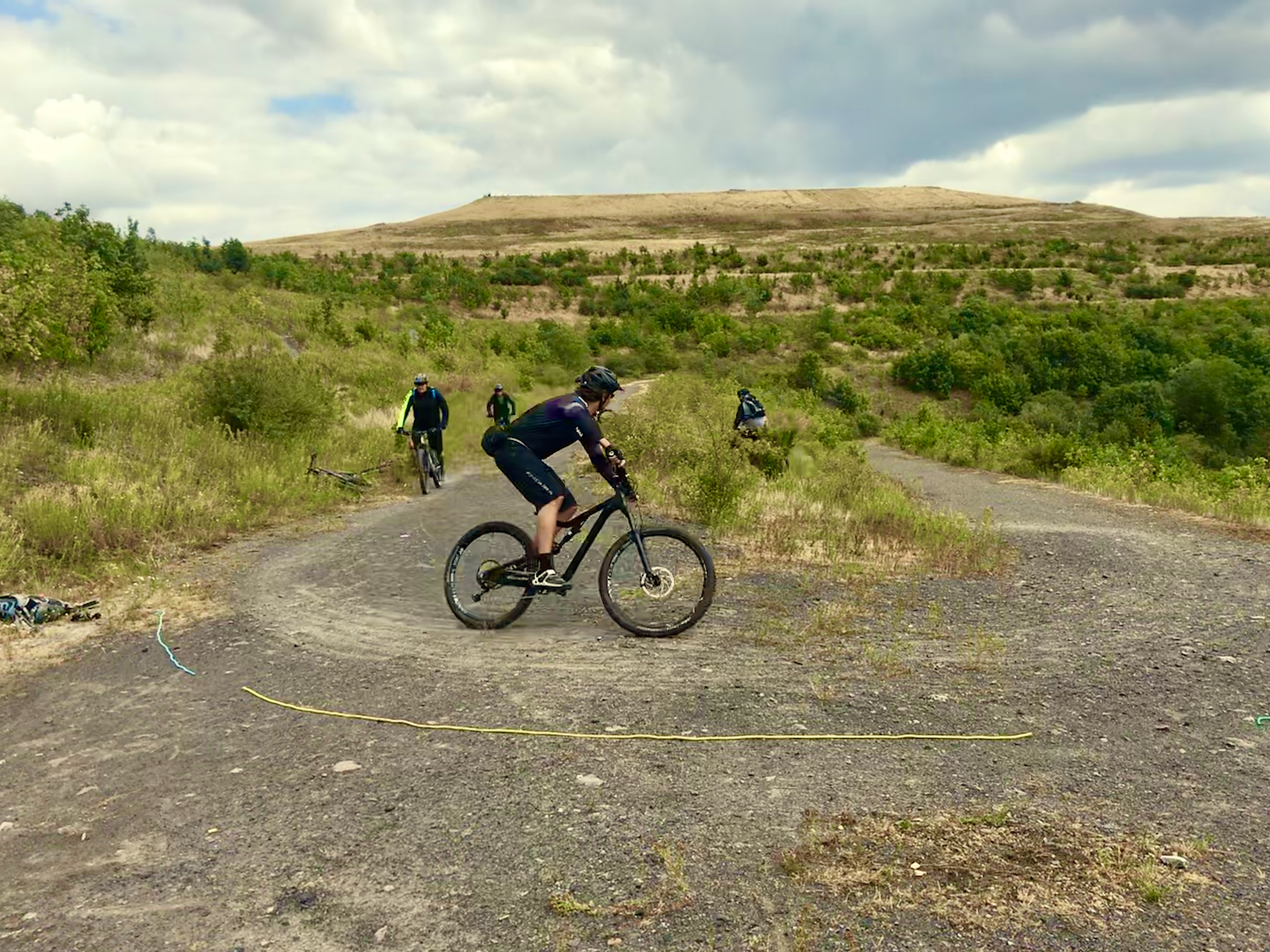 MTB-Training auf der Halde Hoheward