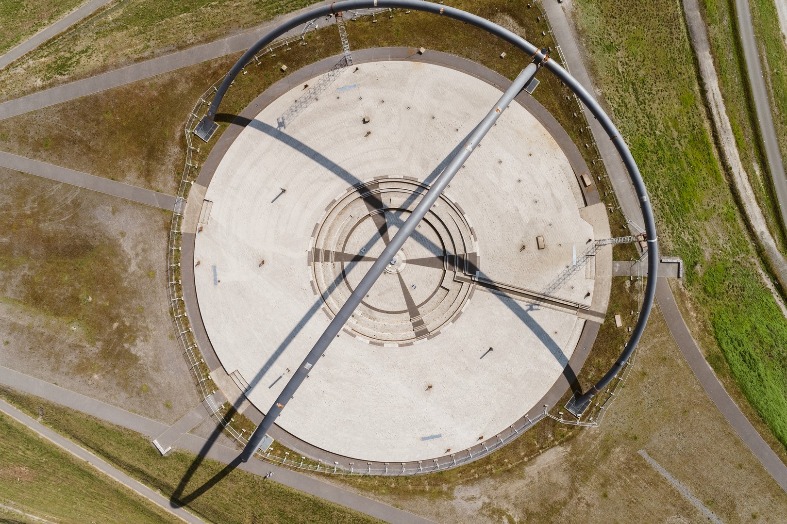 Das Horizontobservatorium von oben