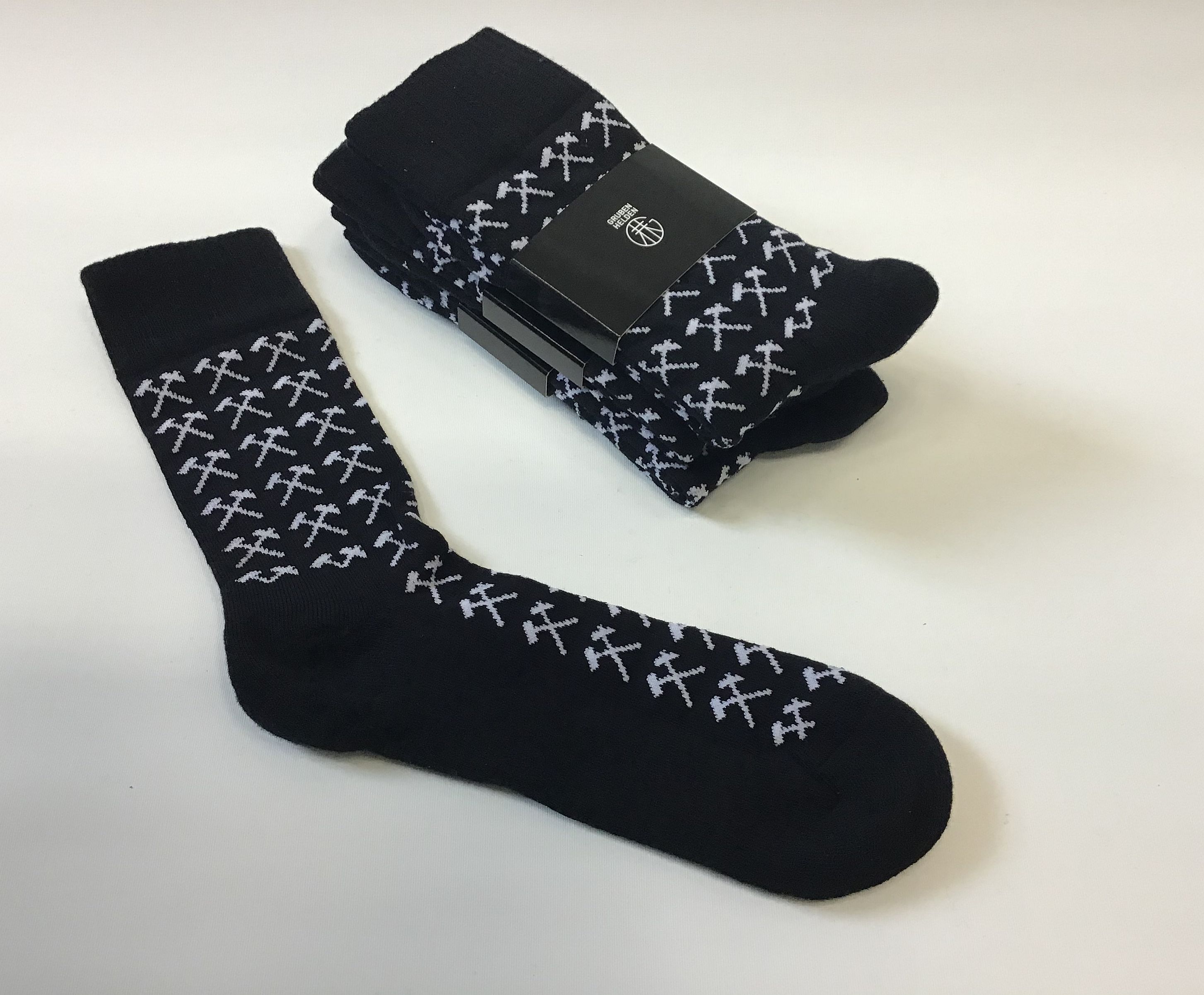 Grubenhelden - Socken "Schlägel & Eisen"