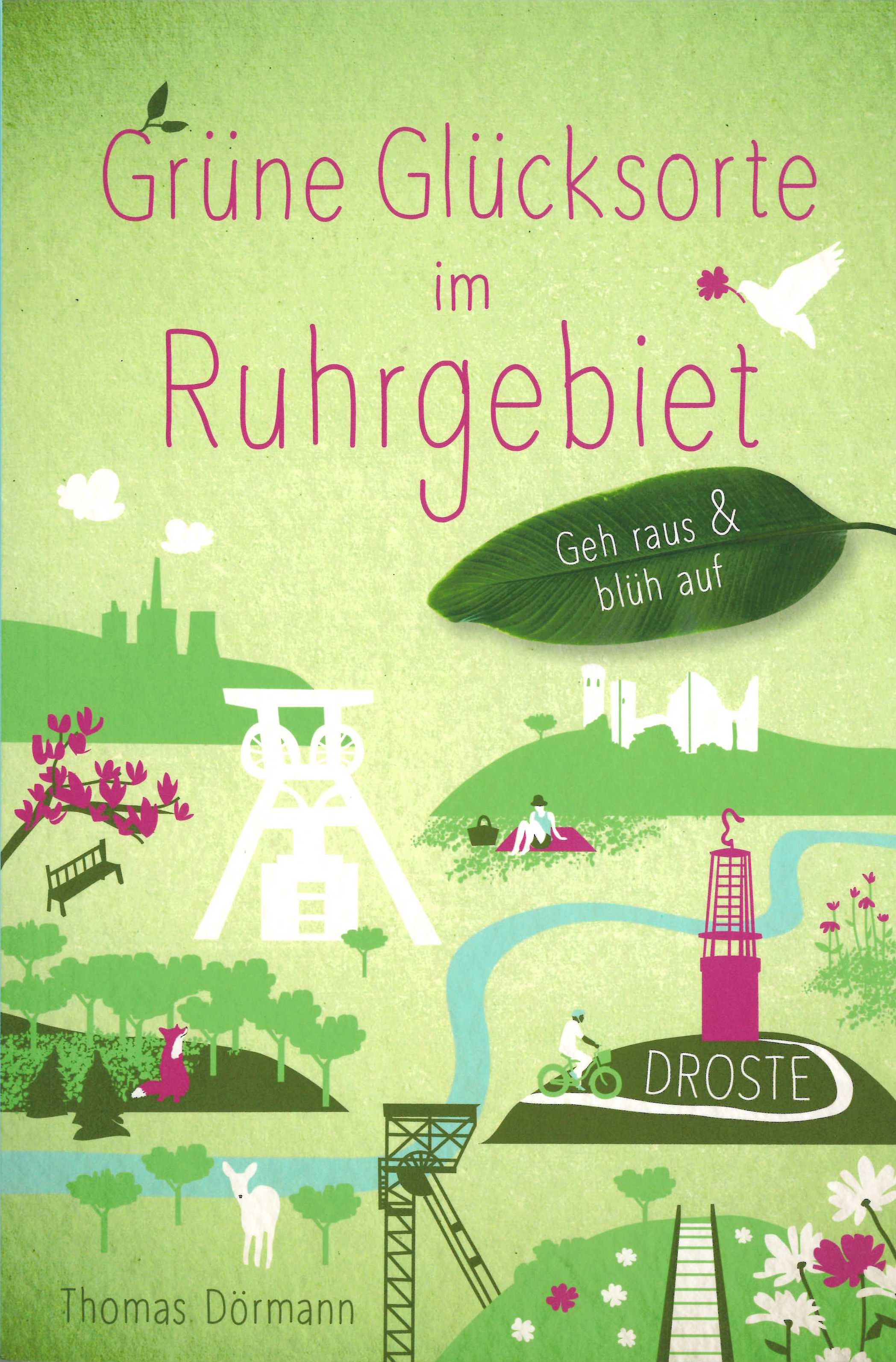 Buch "Grüne Glücksorte im Ruhrgebiet"