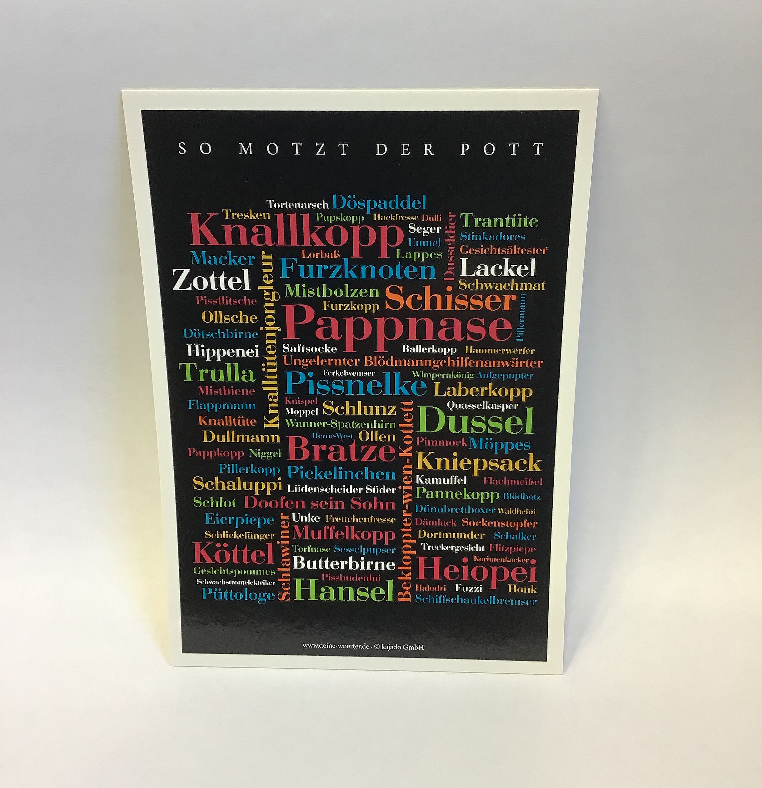 Poster "So motzt der Pott"
