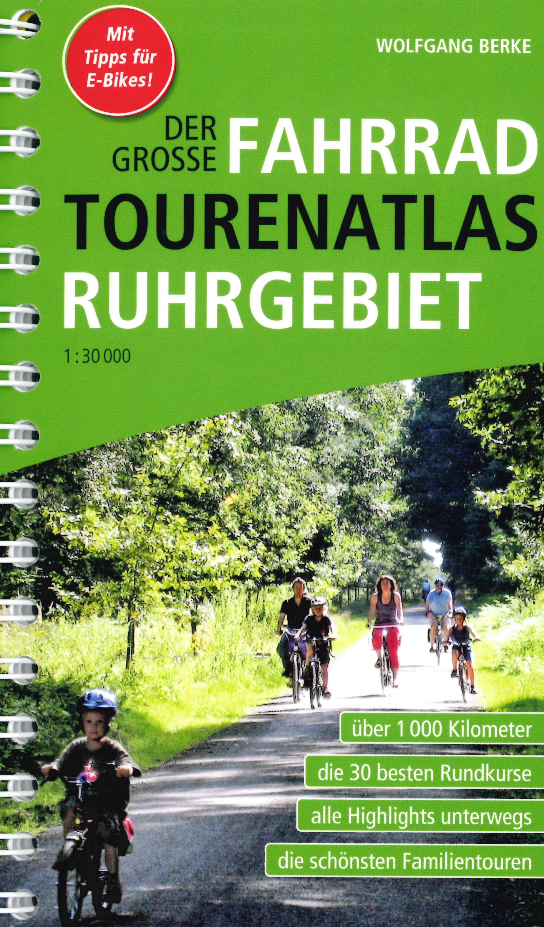 Fahrrad-Tourenatlas als Ringbuch