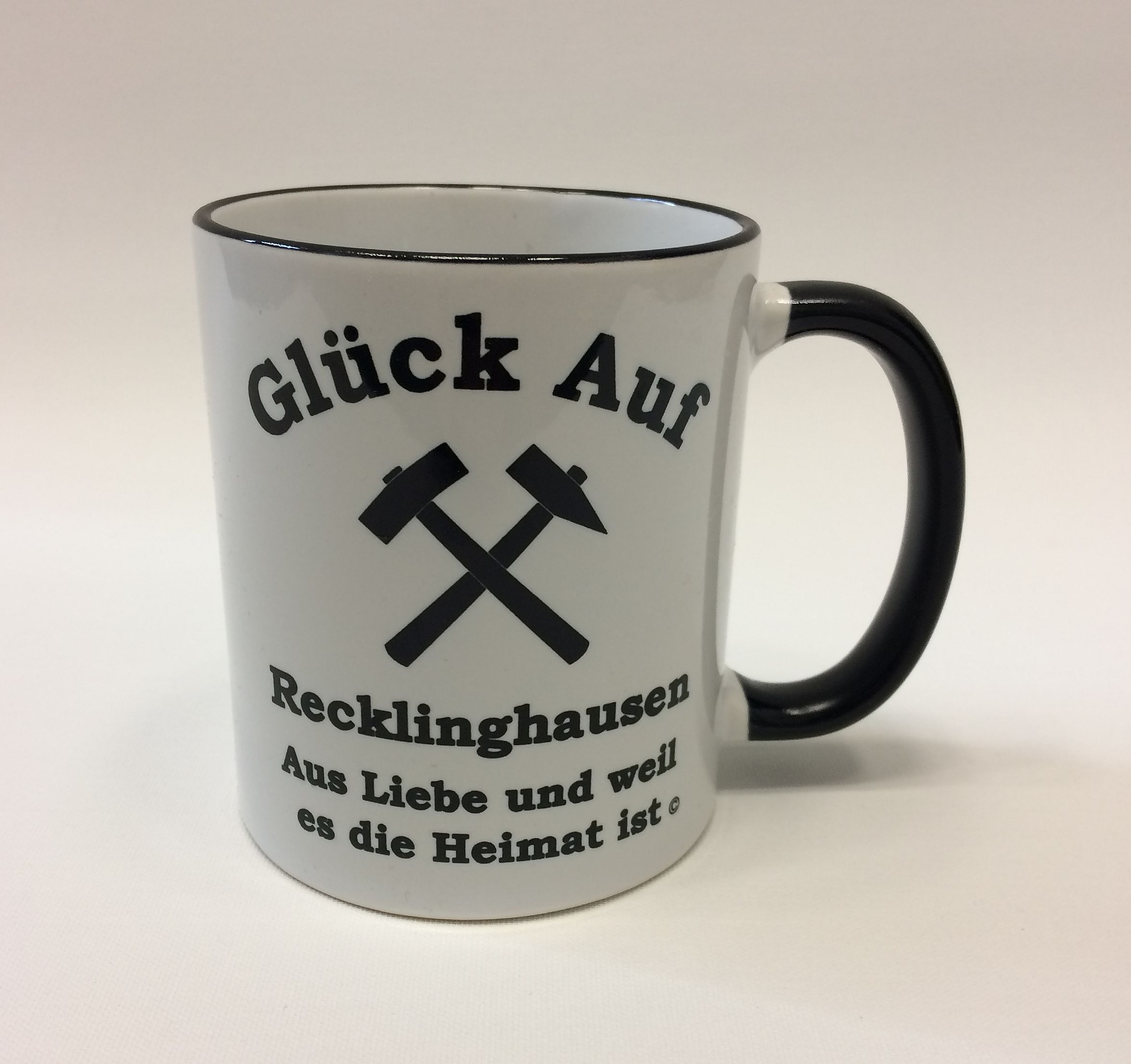 Kaffeepott "Glück Auf Recklinghausen"